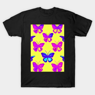 PRETTY BUTTERFLY PATTERN T-Shirt